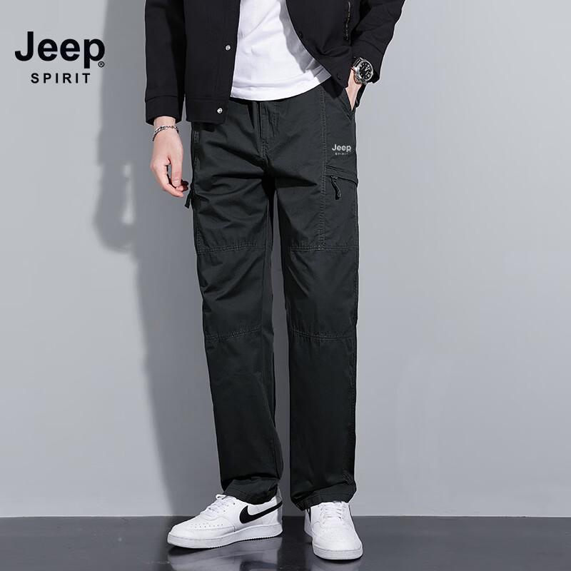 JEEP SPIRIT Men's Casual Outdoor Cargo Pants