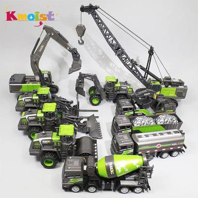 1/50 Modelauto Bulldozer Vrachtwagen Graafmachine Kraan Heftruck Bouwvoertuig Speelgoed voor Jongens Kinderen Educatief Speelgoed