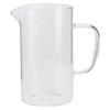 Borosilicate Glass Measuring Cup with Lid HeatResistant Mug for Hotel Restaurant Home(500ml )