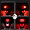 DREAMIZER Motorcycle Dirt Bike Tail Light Compatible with Suzuki DRZ 400 S SM E CRF 250-19 LEDs Rear Fender Brake Taillight with Turn Signals License