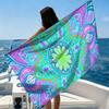Vintage Colorful Patterns Beach Towel Quick-drying Super Absorbent Suitable for Beach Vacation Pool Yoga Summer Gift for Friends