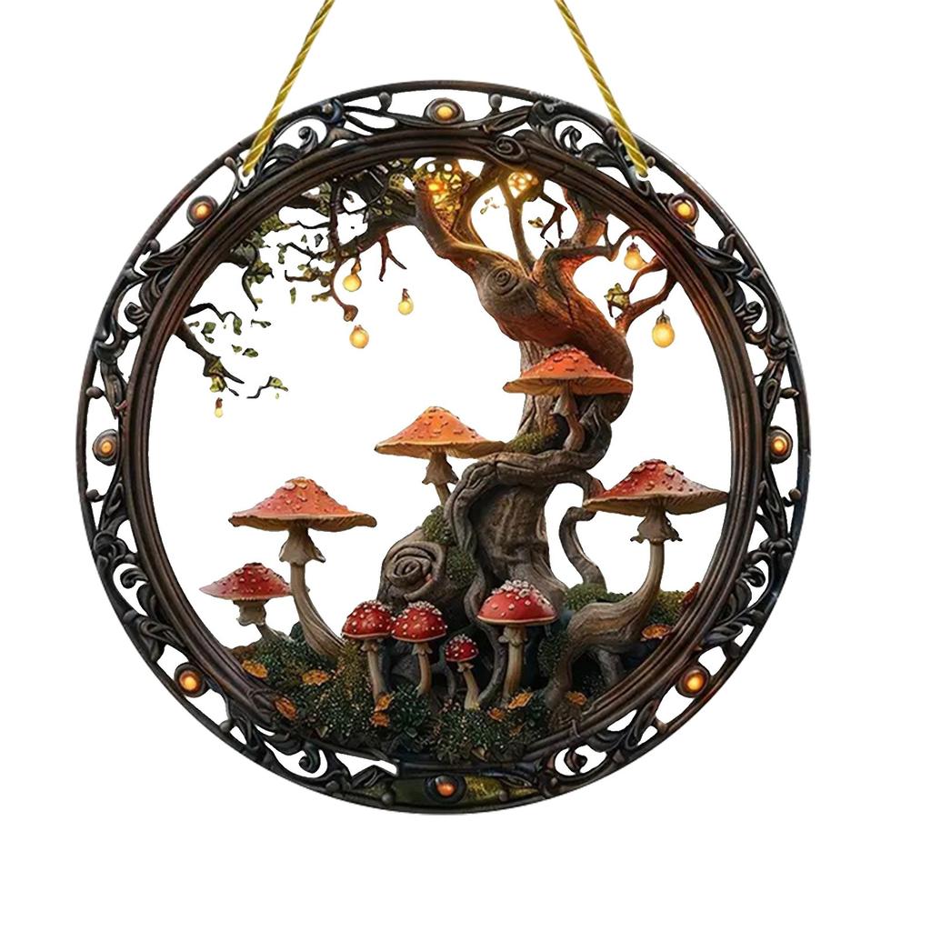 2D Easter Colourful Decorative Hanging Sign, Easter Acrylic Home Hanging Sign, Easter Garden Hanging Sign