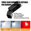 Rechargeable Work Light Magnetic Emergency Lamp Convenient COB Flashlight Automobile Service