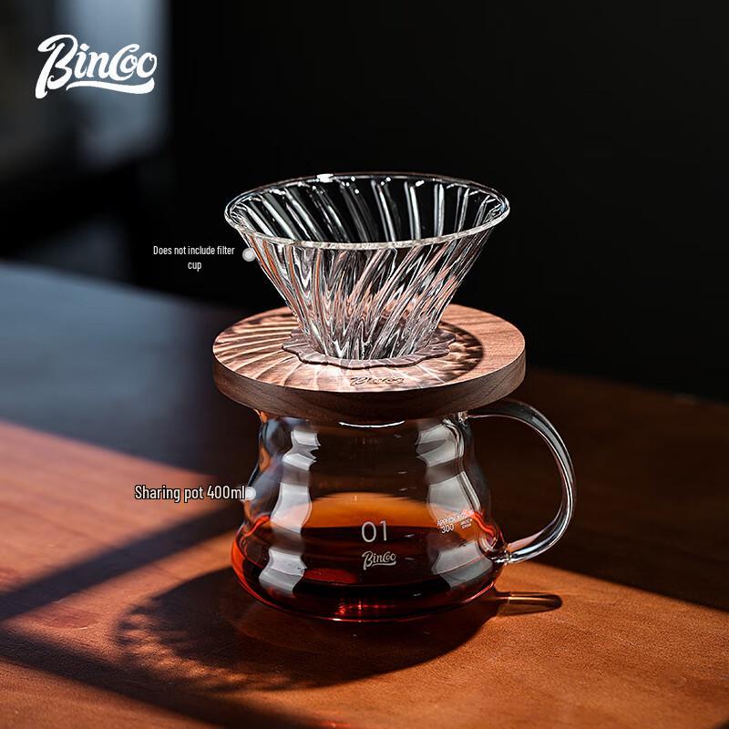Bincoo V60 Glass Coffee Server