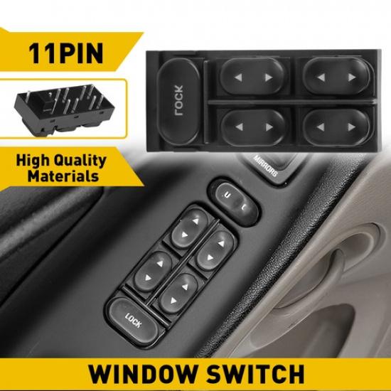 AUXITO Power Master Window Door Switch For Lock & Mercury Ford Tracer 11 P US