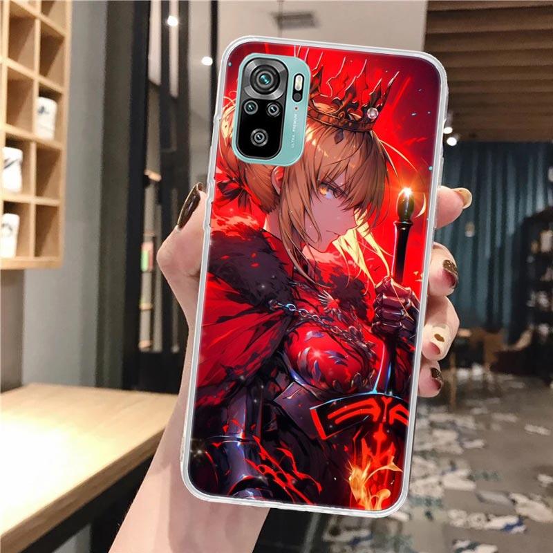

Fate Zero Stay Night Archer Soft Phone Case For Xiaomi Redmi Note 14 14S 13 12S 12 11S 11 11E Pro Plus 11T 10S 10 9S 5G Pattern Redmi Note 14S