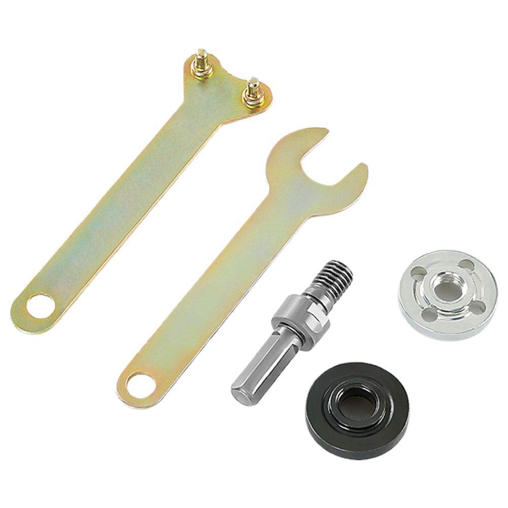 Electric Drill Convert Angle Grinder Metal Connecting Rod Set Cutting Angle Grinder Accessories for Cutting Disc Polishing Wheel