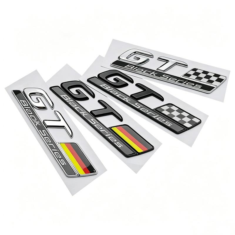 Gt black series car body decal kit - lettering for side and rear