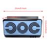 Portable Solar Powered Auto SUV Cooling Exhaust Fan 3 Fans for Efficient Air Circulation and Comfort Temperature Control