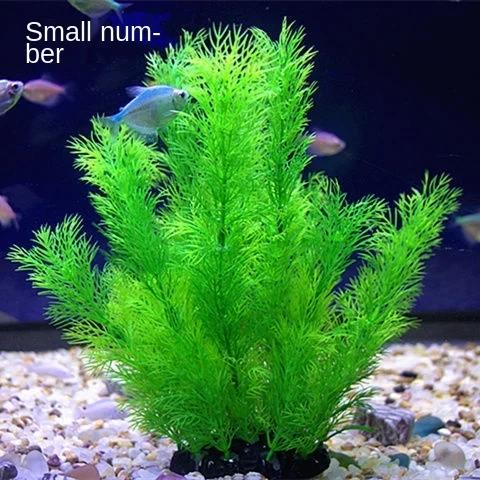 Aquarium Decoration Simulated Aquatic Plants Aquarium Landscaping Fake Aquatic Plants Decoration Soft Aquatic Plants Flowers