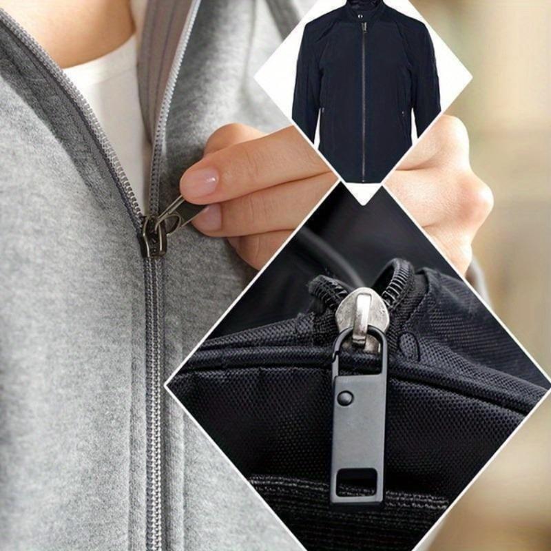 2pcs Detachable Zipper Pull, Replacement Zipper Accs For Jeans & Backpack, Sewing Tools.Replace Zipper Components