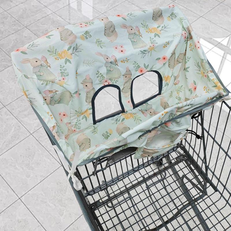 Lightweight Breathable Pram Cart Highchair Seat Cover for Baby 6 Months To 4 Years Machine Washable Neutral Design