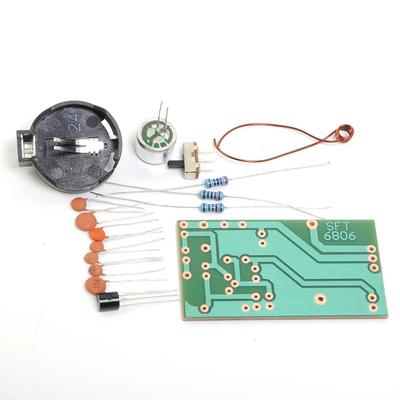 Practice Learning Soldering FM Stereo Radio Module Adjustable Microphone DIY Kit 88-108MHz