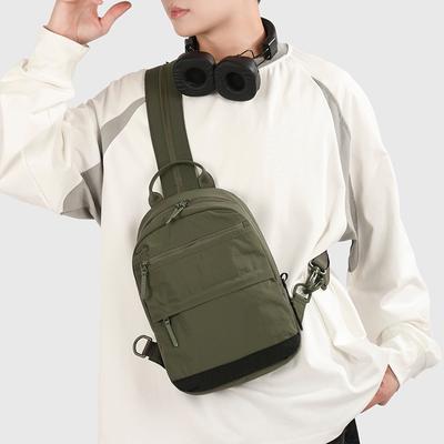 Sports Backpack Large Capacity Messenger Bag Multi-functional Chest Bag