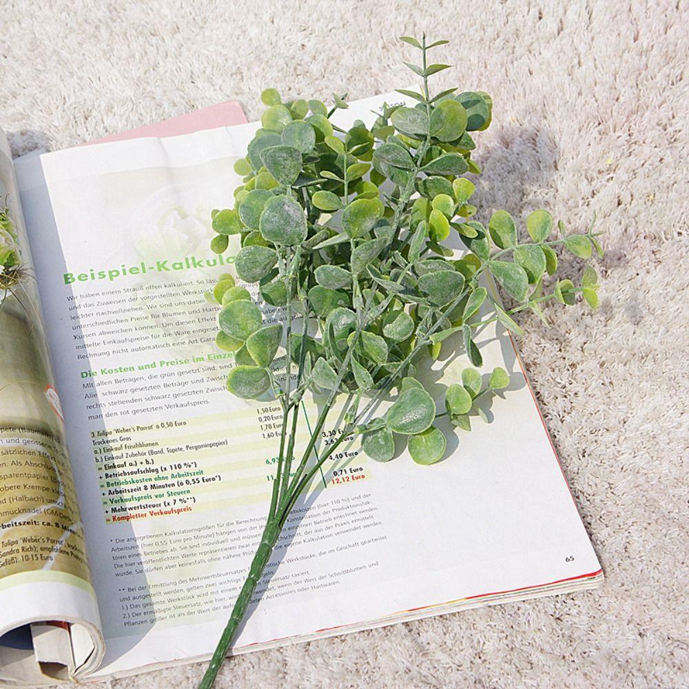 

Props Eucalyptus Artificial Plant Artificial Flower Christmas Decorations Wedding Decoration оранжевый