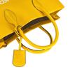 Michael Kors Shoulder Bag Handbag Cowhide Yellow Women Used