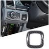 ABS Carbon Fiber Engine Hood Switch Button Frame Trim For Ford Ranger 2015-21