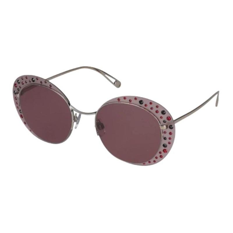 Armani Unique design metal cat eye sunglasses women s light pink