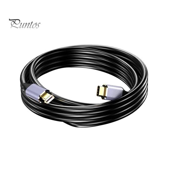 

Адаптерный кабель Plug Play с поддержкой 4K 1,8 м Type-C в Mini DisplayPort, кабель-конвертер для ноутбука чёрный