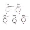 1/2/3/4/5m 50mm Probe K-Type Thermocouple Temperature Sensor Meter M8 Thread