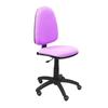 Chaise De Bureau Ergonomique PIQUERAS Y CRESPO - Modèle 04CPBALI82RP - Violet - Tissu - Roues De Parquet