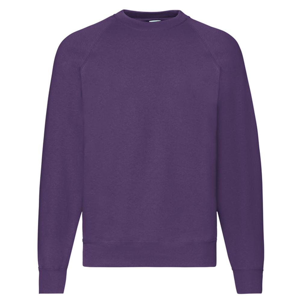 Fruit of the Loom Unisex Vuxen Klassisk Raglan Sweatshirt