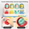 Multicolor Hide And Seek Game for Kids, Causal Relationship Puzzle Box, Switchgear Box, Early Education Colorful Toys for Boys and Girls