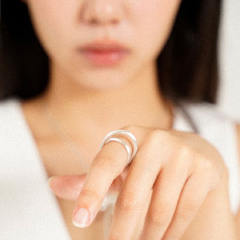 Moodydoo Orbit ring