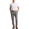 Polo Ralph Lauren FW24 Custom Slim Fit Logo Print Solid Short Sleeve Polo Shirt Men Tops White MNPOKNI1N822982-100