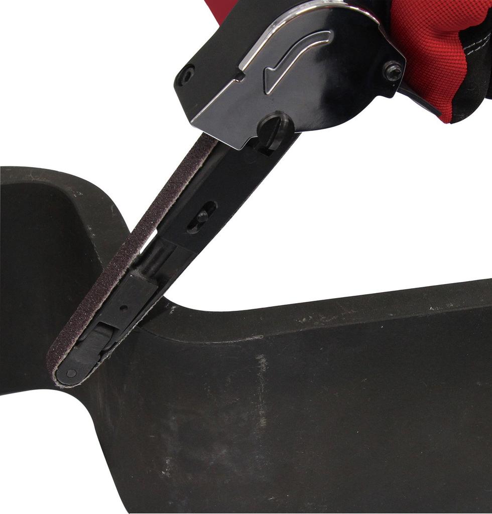 TONE Air Belt Sander ABS10 Red, Belt Width 10mm