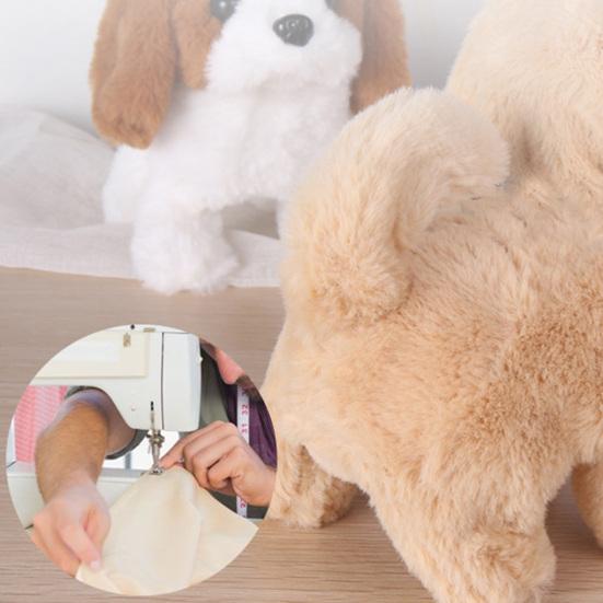Electric Plush Simulation Teddy Corgi Dog Rabbit Tail Wagging Ass Shaking Toy