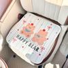 Car Seat Cushion Summer Honeycomb Breathable Ice Silk Non-slip Comfortable Car Seat Cushion Cute Bear Four Seasons Universal