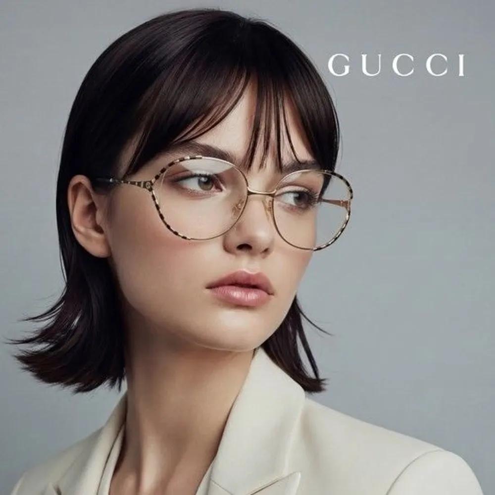 

Eyeglass Frame GG0596OA 001 Round Metal Glasses for Men and Women GG0596OA 001_J [58]