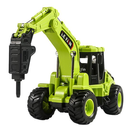Kids Construction Truck Toy Inertia Drive Movable Joints Toddlers Boys Girls Simulated Engineering Vehicle Educational Mini Car Toy