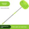Three-Section Extendable Rotating Car Wash Mop Brush Head Detachable for Auto Detailing Household Glass Cleaning