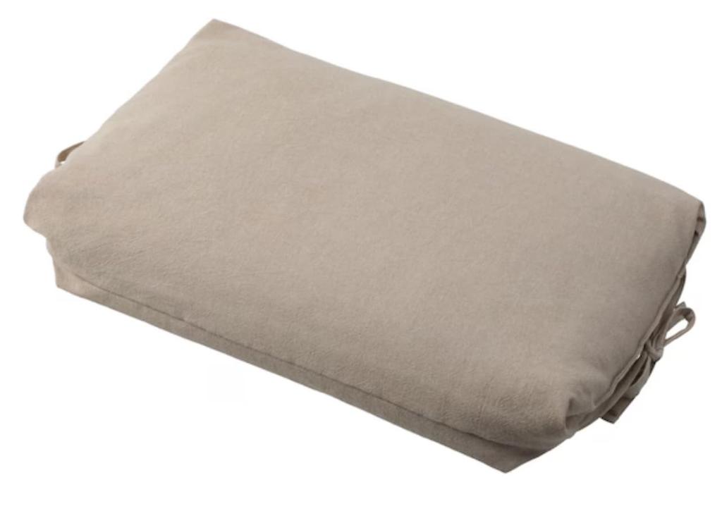 Nitori Cotton Buckwheat Pillow, Mini Size [Firmness] Firm. Tie Both Ends To Adjust To Your Desired Height. Odor-resistant.
