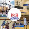 2 Pcs Basketball Net Replacement Thick Professional Basketball Net Heavy Duty Anti Whip Color Net Fits Standard Indoor or Outdoor Rims