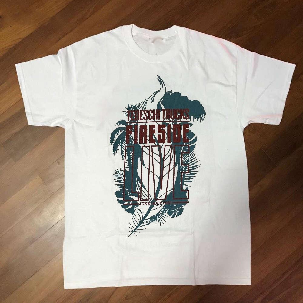 TEDESCHI TRUCKS Fireside Live Tour 2021 T Shirt Full Size S-5XL Unisex T-Shirt XXXL