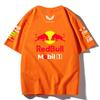 Red Bull Racing F1 Team T-Shirt Oracle Honda Bybit Print Oversized Men Women Casual Cotton Tee