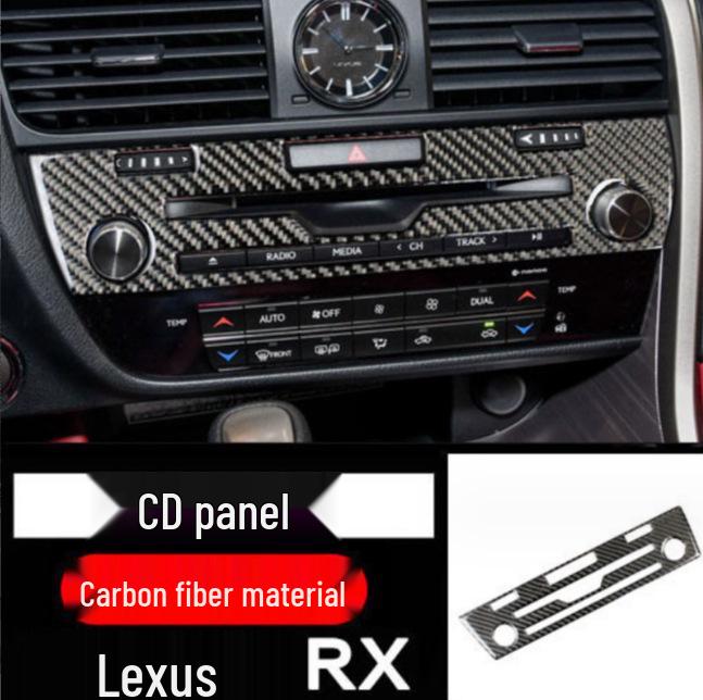 

Lexus RX300, 270, 200T, 450H Модификация интерьера консоли переключения передач из углеродного волокна