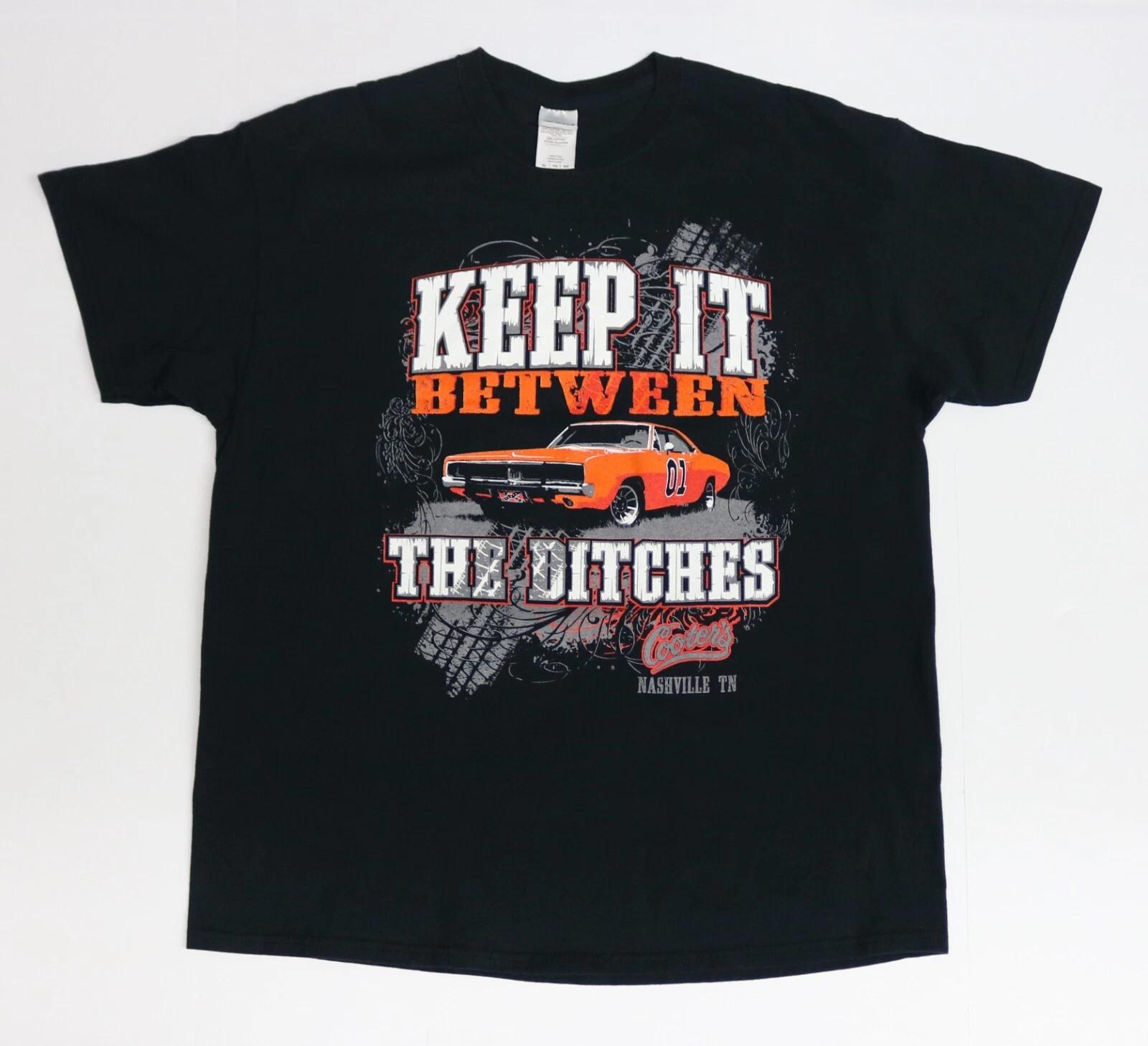 

Cooter s T-Shirt Dukes of Hazzard 01 Keep It Between the Ditches - Size XL XL