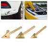 3/6pcs Soldering Iron Tips Set Copper Triangular Smoothing Head Replacement Tips for 80Watt Plastic Welder Repair Tool