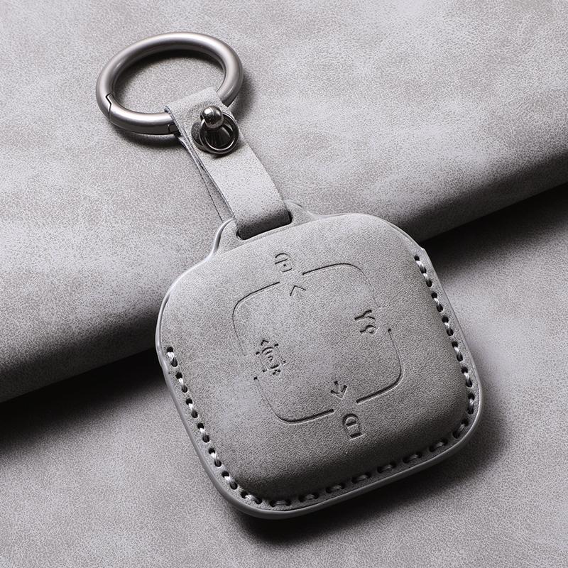 Car Key Case Cover For Zeekr 001 X FR 007 GT 009 Leather Car Remote Key Case Anti-Scratch Protector Shell Decorative Accessories