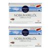 Nobilin Krill Oil Omega 3 Plus 60 Capsules X 2 Pack