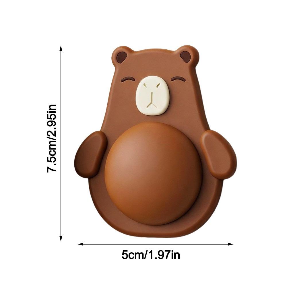 Self-Adhesive Door Handle Bumpers Silicone Wall Protector Stickers  For Home Improvement