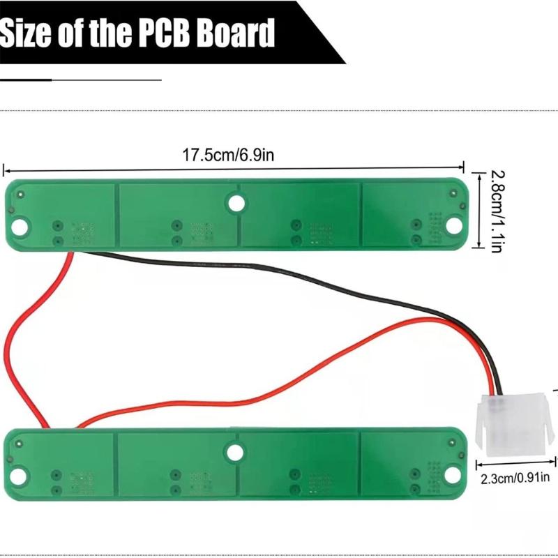 Kühlschrank LED Licht Ersatz ABS LED Lichtmodul Energieeffizientes Kühlschrank LED Licht für W1104311 W11101384