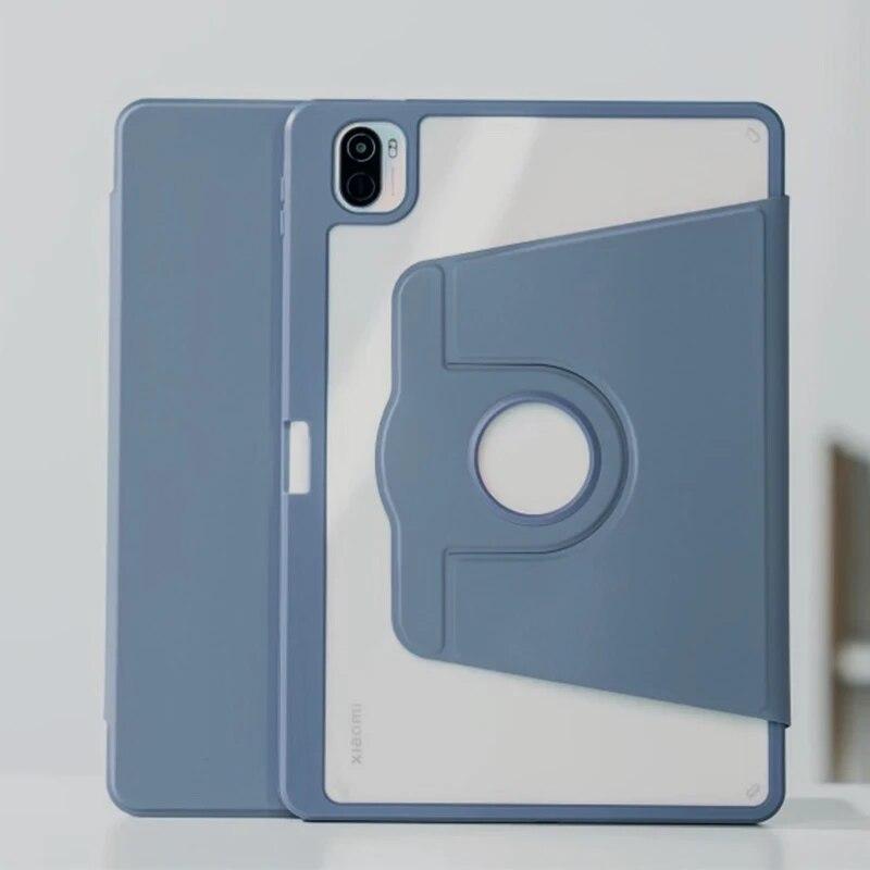 Flip Leather Case for XiaoMi MiPad 5 6 Mi Pad 5 6 Pro 11 with Pen Slot 360° Rotation for RedMi Pad 10.61''2022 Sleep/Wake Stand Shockproof Cover