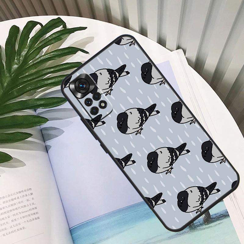 Pigeons Doves Bird Flock Animal Cover For Xiaomi Redmi Note 11 12 10 9 8 Pro Note 11S 10S 9S Redmi 10C 10A 9C 12C Back Case