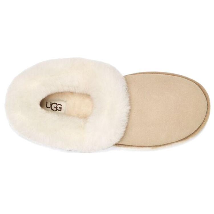 UGG Comfortable Warm Durable Slip-On Ankle Snow Boots Women Boots Sand 1119002-SAN