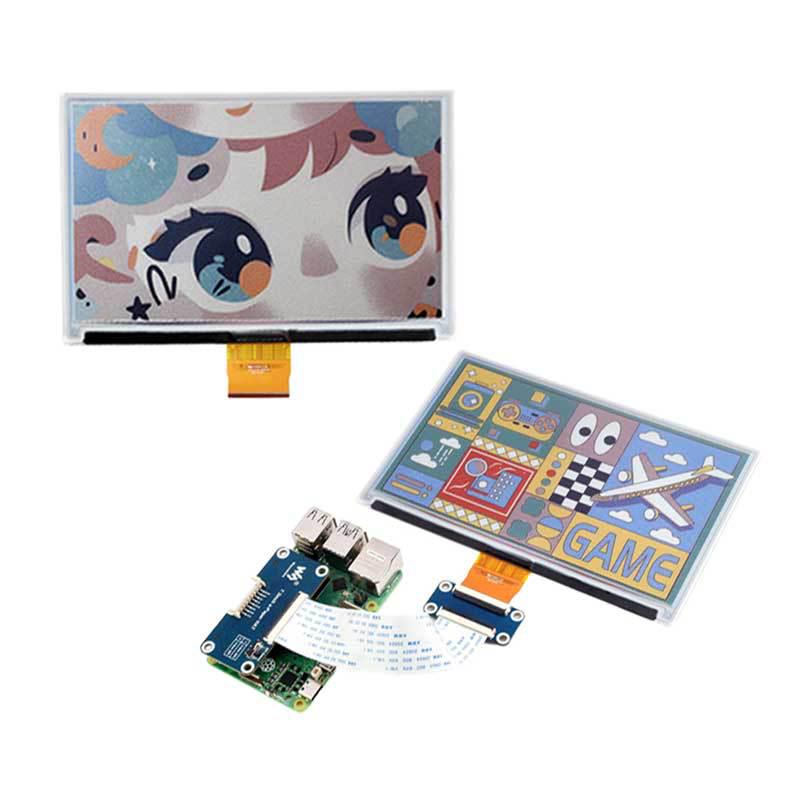 

7.3 6-Color ePaper Display for Arduino/Raspberry Pi/STM32/Jetson